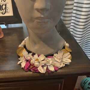 Lizzie Fortunato Wildflower Collar Necklace